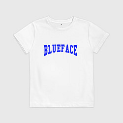 Футболка хлопковая детская BLUEFACE, цвет: белый