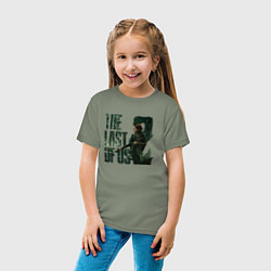 Футболка хлопковая детская The Last Of Us PART 2, цвет: авокадо — фото 2