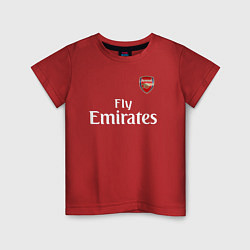 Футболка хлопковая детская ARSENAL, цвет: красный