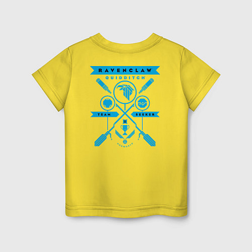 Детская футболка Ravenclaw Quidditch Team / Желтый – фото 2