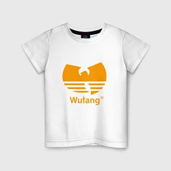 Футболка хлопковая детская Wu-Tang, цвет: белый