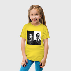 Футболка хлопковая детская Tom hardy, цвет: желтый — фото 2