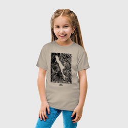 Футболка хлопковая детская Made in Sakhalin, цвет: миндальный — фото 2