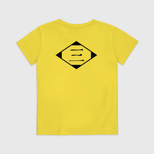 Детская футболка ФОРМА ГОТЕЙ 13, НОМЕР НА СПИНЕ / Желтый – фото 2