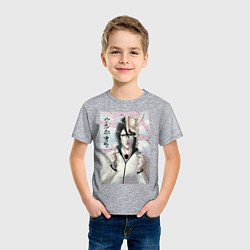 Футболка хлопковая детская Улькиора Сифер, цвет: меланж — фото 2