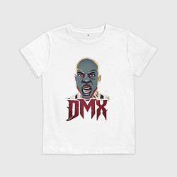 Футболка хлопковая детская DMX Evil, цвет: белый