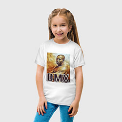 Футболка хлопковая детская DMX on Fire, цвет: белый — фото 2