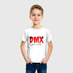 Футболка хлопковая детская DMX - Rest In Peace, цвет: белый — фото 2