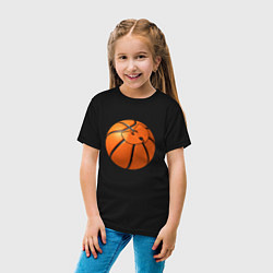 Футболка хлопковая детская Basketball Wu-Tang, цвет: черный — фото 2