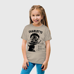 Футболка хлопковая детская Шарлотта Катакури One Piece, цвет: миндальный — фото 2