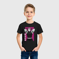 Футболка хлопковая детская Хашира Звука, цвет: черный — фото 2