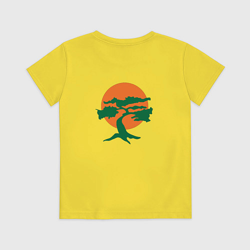 Детская футболка MIYAGI-DO / Желтый – фото 2