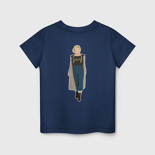 Детская футболка Джоди Уиттакер 2022 / Тёмно-синий – фото 2