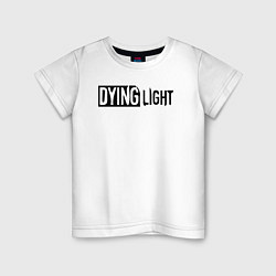 Футболка хлопковая детская Dying light 2 gameplay, цвет: белый