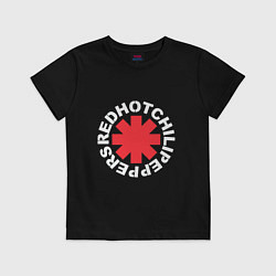 Футболка хлопковая детская Peppers - Logo, цвет: черный