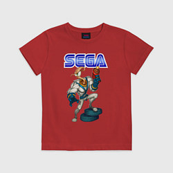 Футболка хлопковая детская SEGA - Jim, цвет: красный