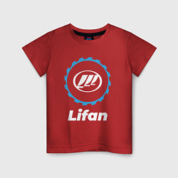 Футболка хлопковая детская Lifan в стиле Top Gear, цвет: красный