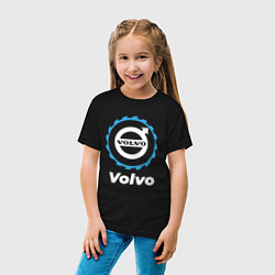 Футболка хлопковая детская Volvo в стиле Top Gear, цвет: черный — фото 2