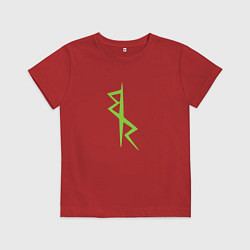 Футболка хлопковая детская Cyberpunk - Команда Дэвида, цвет: красный
