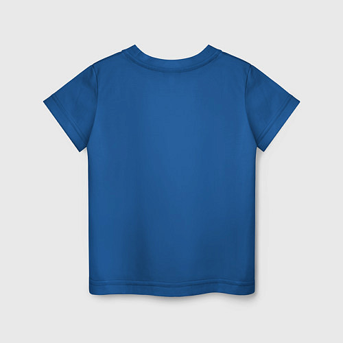 Детская футболка Милая Пауэр / Синий – фото 2