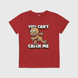 Детская футболка Не поймаешь - печенька