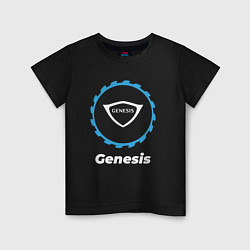 Футболка хлопковая детская Genesis в стиле Top Gear, цвет: черный