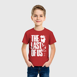 Футболка хлопковая детская The last of us game, цвет: красный — фото 2