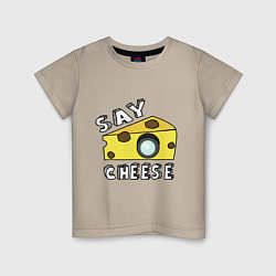 Детская футболка Say cheese