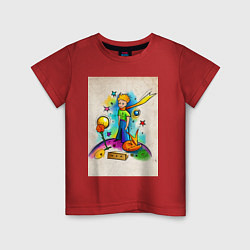 Футболка хлопковая детская Le Petit Prince, цвет: красный