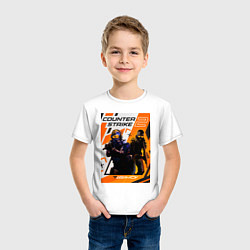 Футболка хлопковая детская КС 2 Азимов, цвет: белый — фото 2