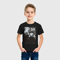 Футболка хлопковая детская Depeche Mode 90 Violator, цвет: черный — фото 2