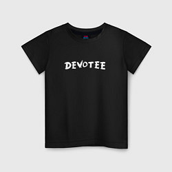 Футболка хлопковая детская Depeche Mode - Devotee Mode, цвет: черный