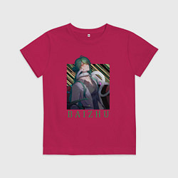 Футболка хлопковая детская Бай Чжу и змея Чан Шэн, цвет: маджента
