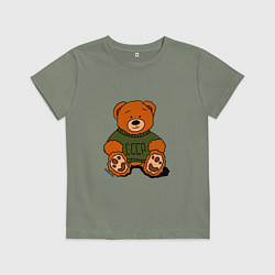 Детская футболка Мишка родом из СССР
