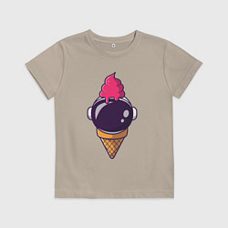 Детская футболка Космическое мороженое
