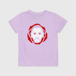Футболка хлопковая детская Derrick Rose, цвет: лаванда