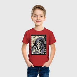 Футболка хлопковая детская Повелитель Момонга, цвет: красный — фото 2