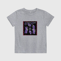 Футболка хлопковая детская Depeche Mode - Песни о вере и преданности, цвет: меланж