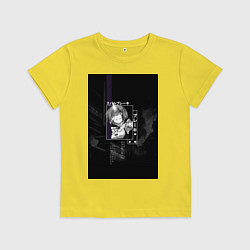 Футболка хлопковая детская Горничная Рем, цвет: желтый