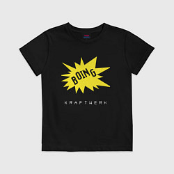 Футболка хлопковая детская Kraftwerk - Boing, цвет: черный