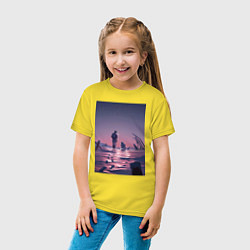 Футболка хлопковая детская Для тебя Бессмертный Фуши, цвет: желтый — фото 2