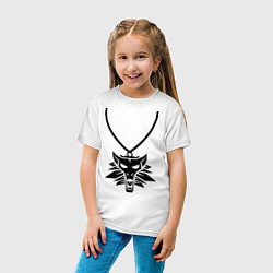 Футболка хлопковая детская Амулет оборотня, цвет: белый — фото 2