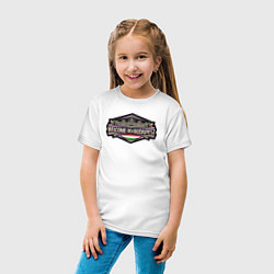 Футболка хлопковая детская Добро пожаловать в Будапешт, цвет: белый — фото 2