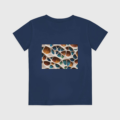 Детская футболка Вдохновлено Антонио Гауди / Тёмно-синий – фото 2