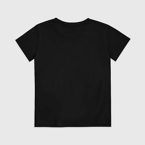 Детская футболка Tiny glade logo / Черный – фото 2