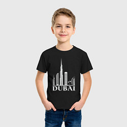 Футболка хлопковая детская City - Dubai, цвет: черный — фото 2