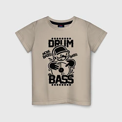 Детская футболка Drum n Bass: More Bass