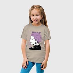 Футболка хлопковая детская Токийские мстители Такаши Мицуя, цвет: миндальный — фото 2