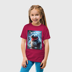 Футболка хлопковая детская Ventotoro - we are Venom meme, цвет: маджента — фото 2