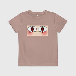 Детская футболка Neco Arc Face meme